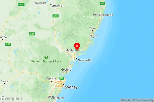 Mid North Coast, New South Wales Region Map