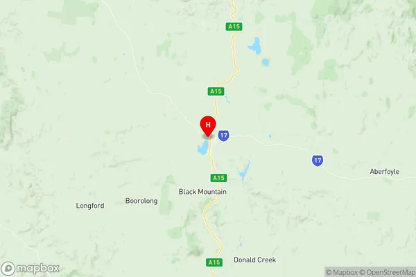 Armidale Region North, New South Wales Region Map