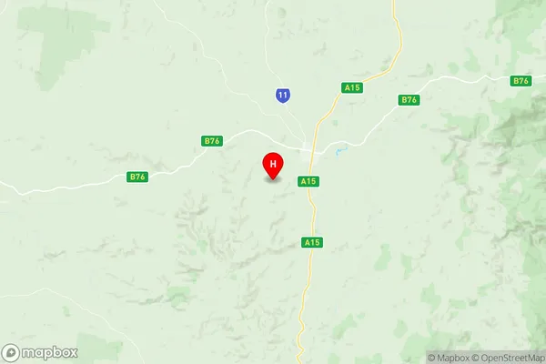 Glen Innes, New South Wales Region Map