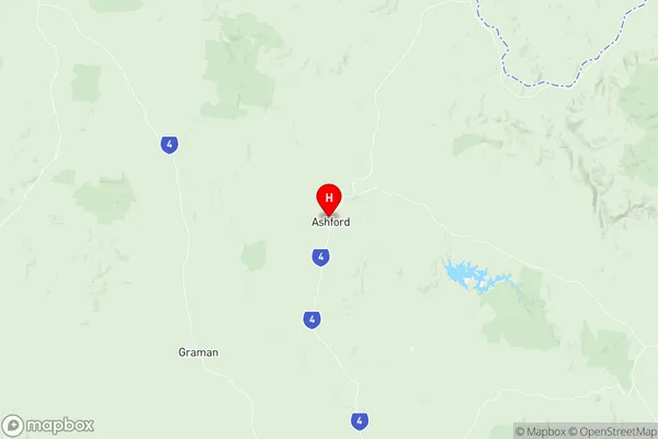 Inverell Region East, New South Wales Region Map