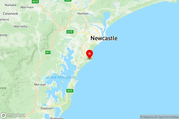 Redhead, New South Wales Region Map