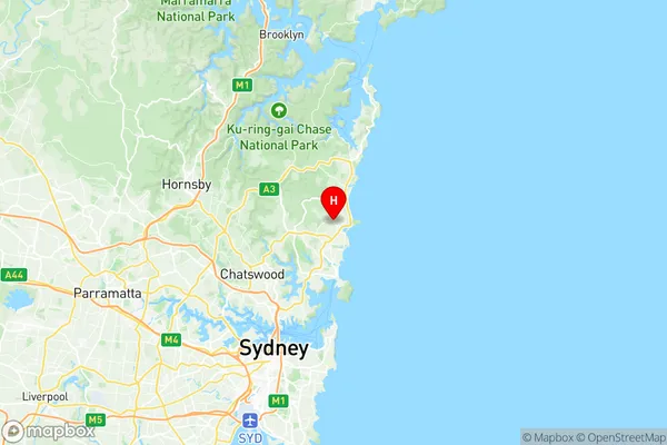 Cromer, New South Wales Region Map