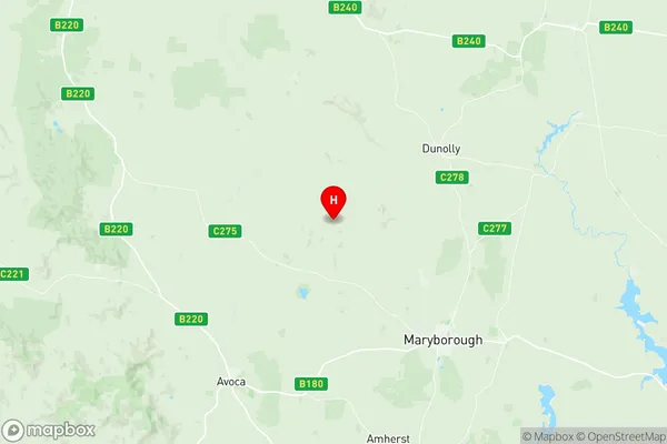 Maryborough Region, Victoria Region Map