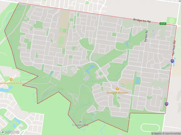 Doreen South, Victoria Polygon Area Map