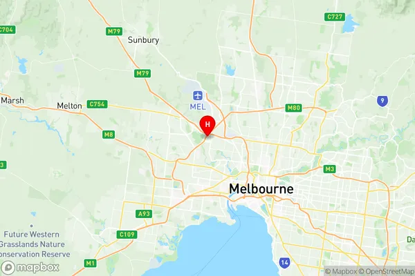 Keilor, Victoria Region Map