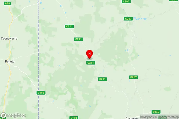 West Wimmera, Victoria Region Map