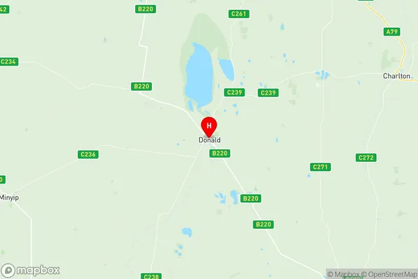 Buloke, Victoria Region Map