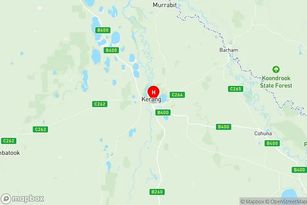 Kerang, Victoria Region Map