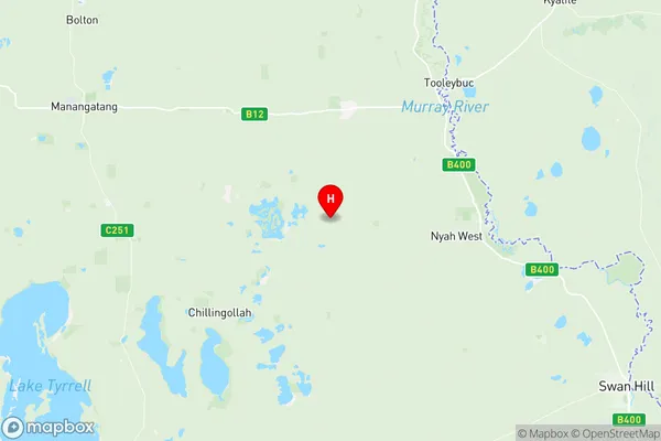 Swan Hill Region, Victoria Region Map