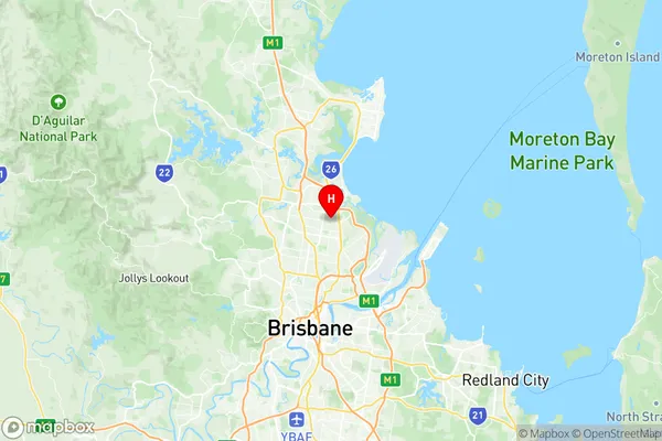 Taigum Fitzgibbon, Queensland Region Map