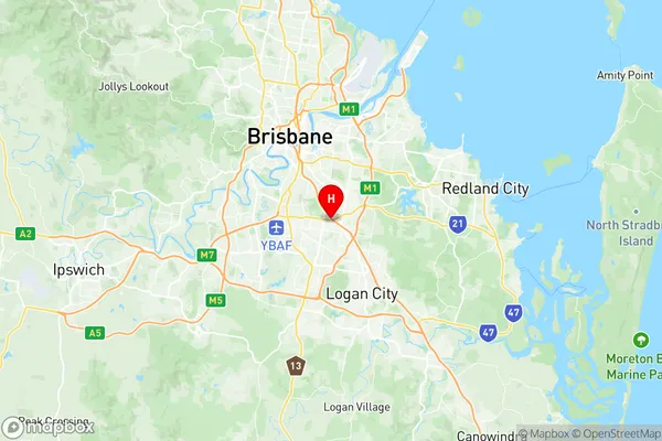 Macgregor (Qld), Queensland Region Map