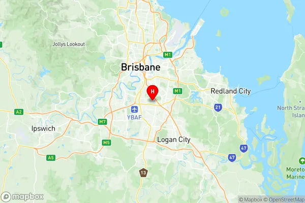 Salisbury Nathan, Queensland Region Map