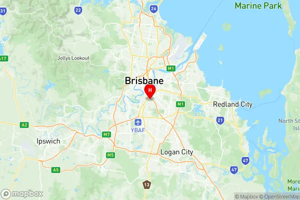 Tarragindi, Queensland Region Map