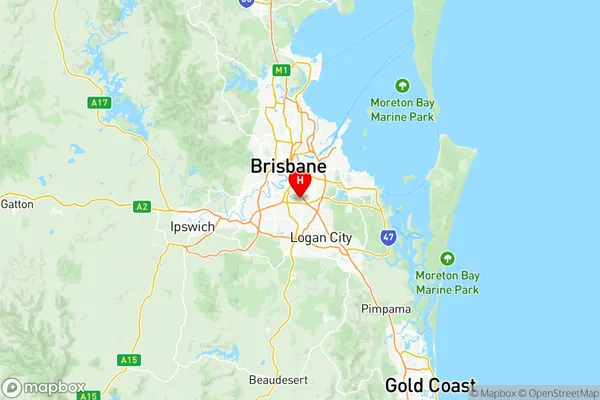 Nathan, Queensland Region Map