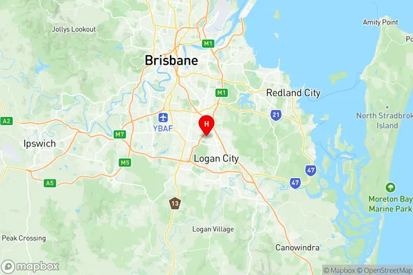 Kuraby, Queensland Region Map