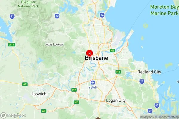 Auchenflower, Queensland Region Map