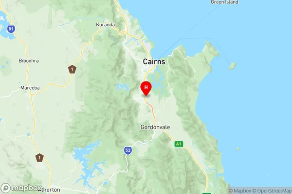 Edmonton, Queensland Region Map