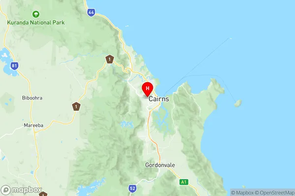 Manoora, Queensland Region Map