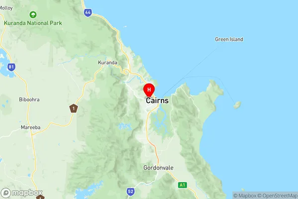 Manunda, Queensland Region Map