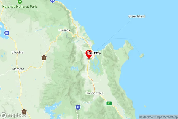 Woree, Queensland Region Map