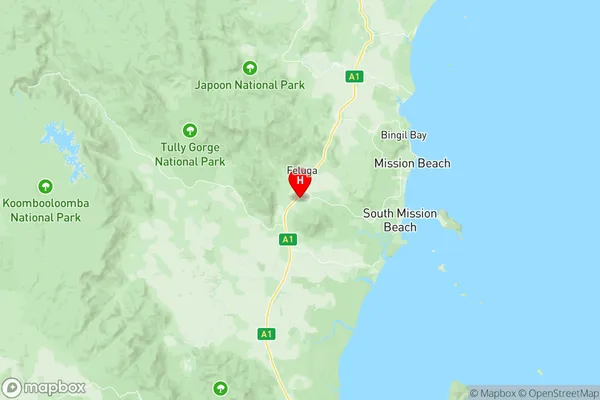 Tully, Queensland Region Map