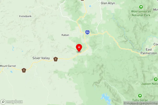 Herberton, Queensland Region Map