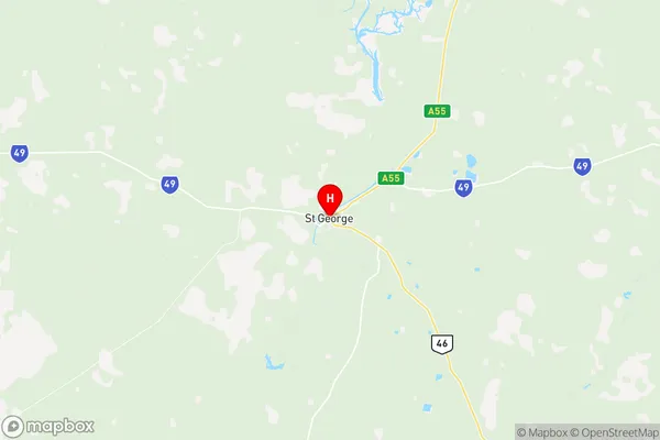 Balonne, Queensland Region Map