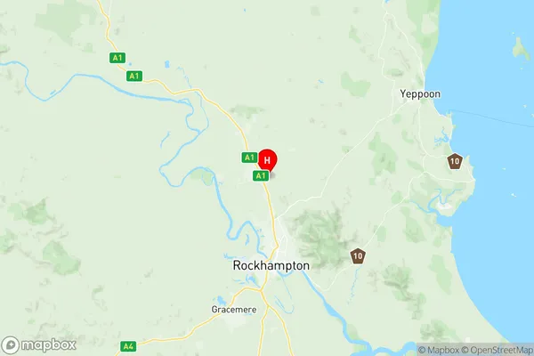 Glenlee Rockyview, Queensland Region Map