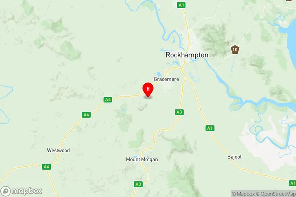 Gracemere, Queensland Region Map