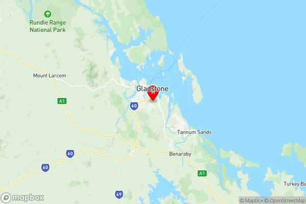 Kin Kora Sun Valley, Queensland Region Map