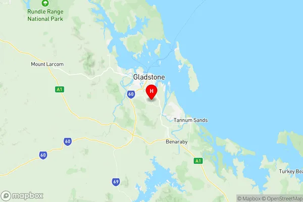 Telina Toolooa, Queensland Region Map