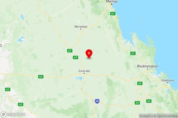 Fitzroy, Queensland Region Map