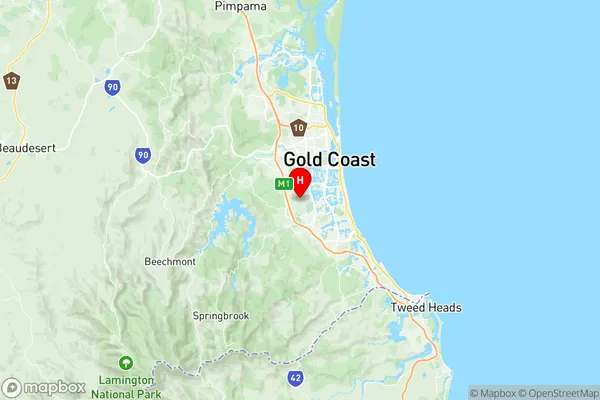 Merrimac, Queensland Region Map