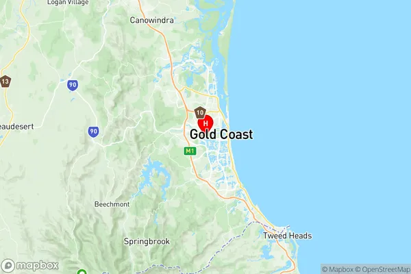Benowa, Queensland Region Map