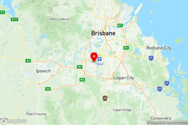 Durack, Queensland Region Map