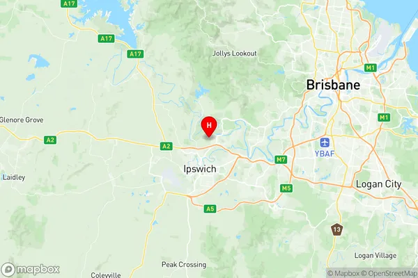 Ipswich North, Queensland Region Map