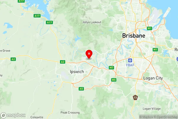 Karalee Barellan Point, Queensland Region Map