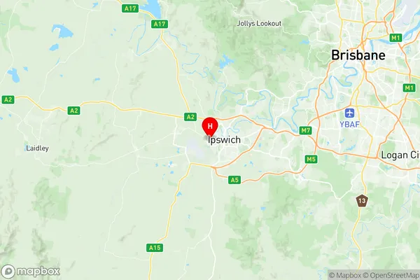 Leichhardt One Mile, Queensland Region Map