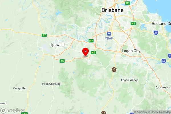 Bellbird Park Brookwater, Queensland Region Map