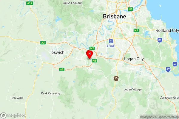 Springfield, Queensland Region Map