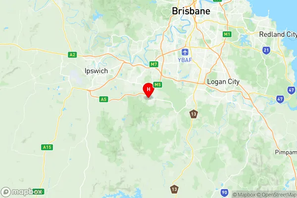 Springfield Lakes, Queensland Region Map