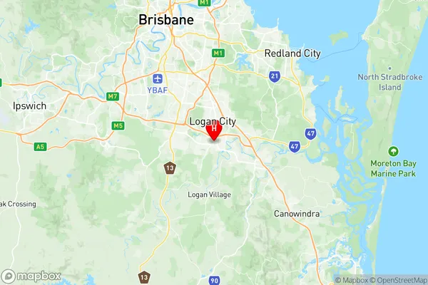 Marsden, Queensland Region Map