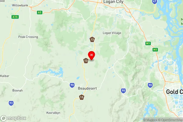 Jimboomba, Queensland Region Map