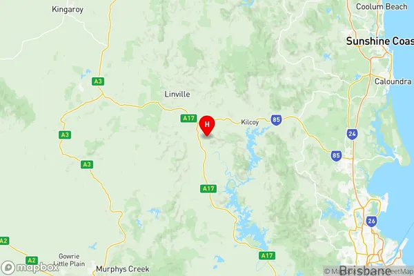 Caboolture Hinterland, Queensland Region Map