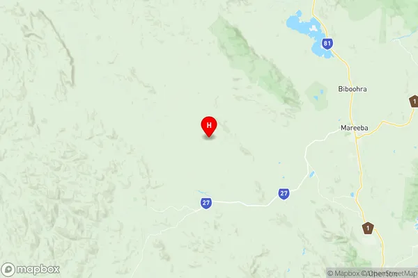 Tablelands, Queensland Region Map