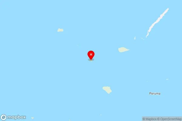 Torres Strait Islands, Queensland Region Map