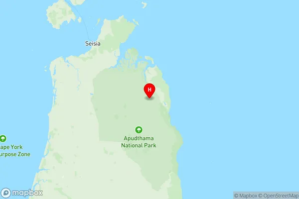 Far North, Queensland Region Map