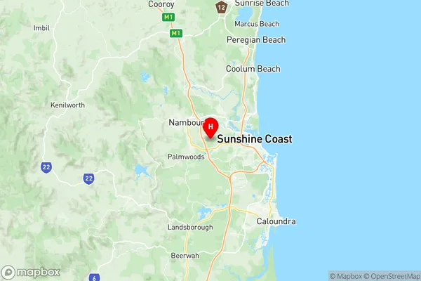 Diddillibah Rosemount, Queensland Region Map