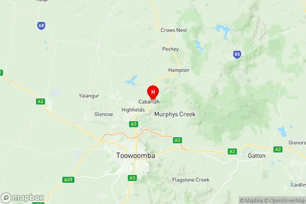 Highfields, Queensland Region Map