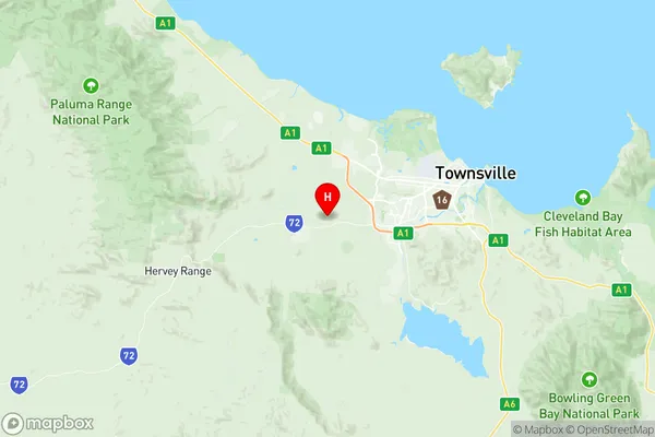 Bohle Plains, Queensland Region Map